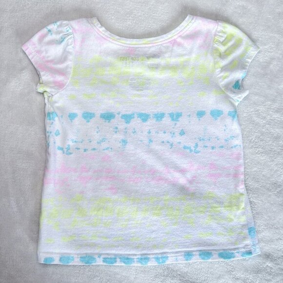 Disney Baby Girls Tee Shirt | 18 Months | Lion King Nala Graphic | Tie Dye - Picture 2 of 4